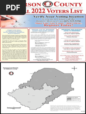 JeffCo Voter List | PDF | Birmingham | Montgomery