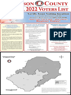 JeffCo Voter List, PDF, Birmingham