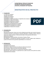 Guía 4 Proceso Administrativo en El Proyecto