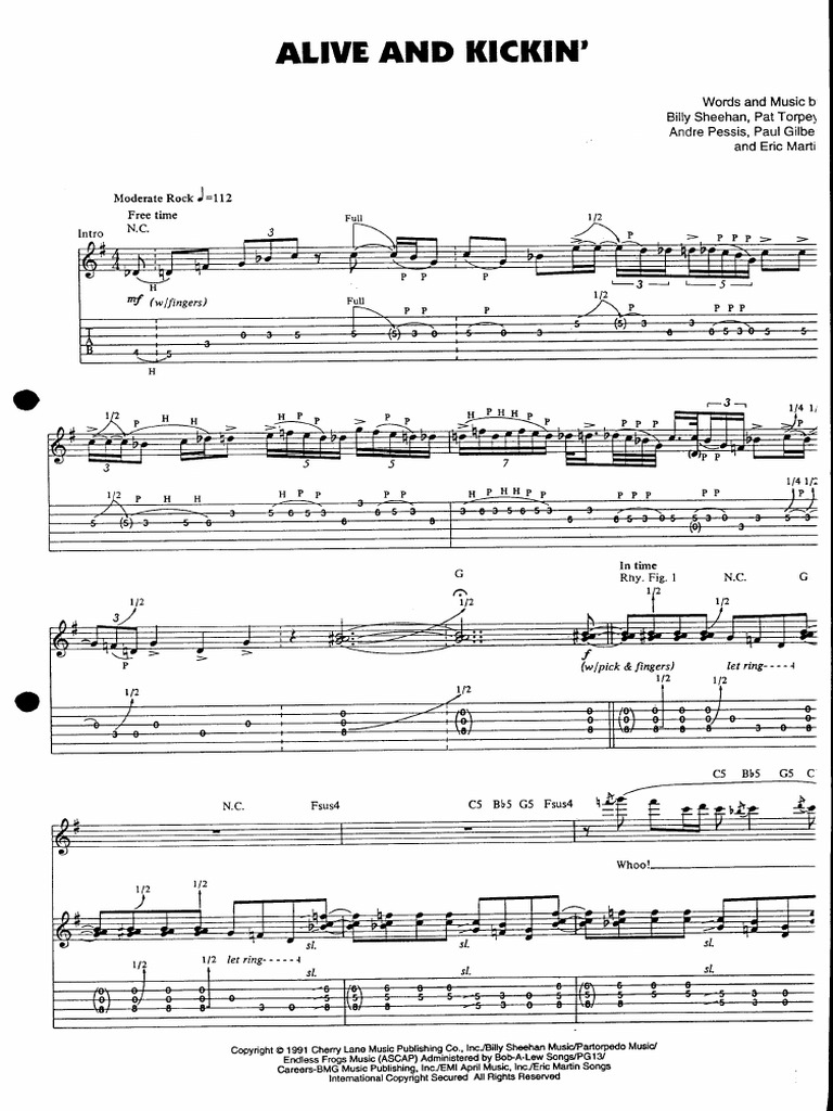 Alive and Kickin | PDF