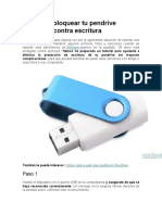 Cómo Poder Desbloquear Tu Pendrive Protegido Contra Escrituras