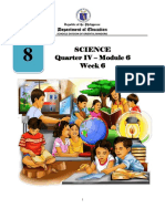 Science Quarter IV - Module 6 Week 6: Department of Education