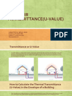 Air To Air Transmittance (U-Value)