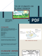 Effects of Climate On Building Design