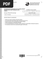 ITGS Paper 2 Question Booklet HLSL