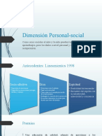 Dimensión Personal-Social