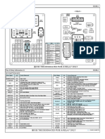 Use The Designated Fuse & Relay Only: SD100-1 Fuse & Relay Information (1) I/P Junction Box