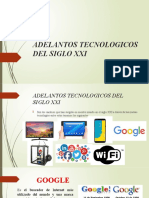 Adelantos Tecnologicos Del Siglo Xxi1