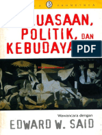 Edward W. Said - Kekuasaan, Politik Dan Kebudayaan