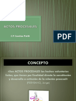 Actos Procesales