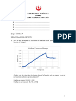 Reporte Del Laboratorio LB06 Fuerza FR de Física I