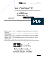 Interfaz DCREG vía Modbus-RTU