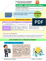 I EXPERIENCIA DE APRENDIZAJE - ACT 2 - 3° y 4° GRADO