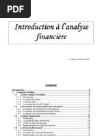 Introduction À L'analyse Financière