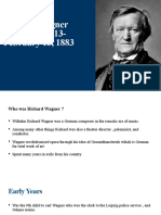 Richard Wagner Presentation