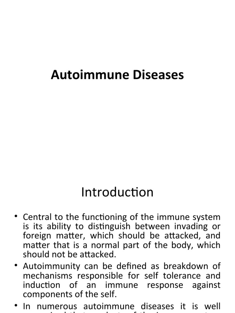 Autoimmune Diseases | PDF | Autoimmunity | Autoimmune Disease