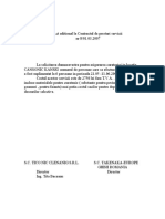 Act Aditional La Contractul de Prestari Servicii