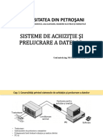 Data Acquisition Systems in Romanian