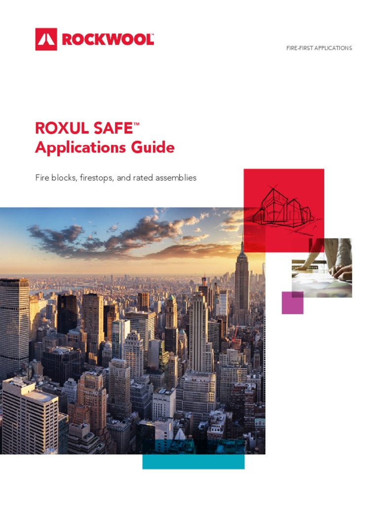 Roxul Safe Applications Guide: Fire Blocks, Firestops, and Rated ...