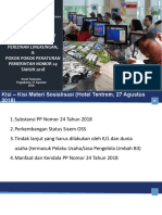 Presentasi PP Nomor 24 Tahun 2018 (Yogyakarta 27 Agustus 2018) V2