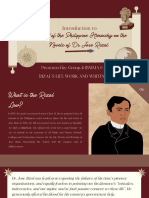 Statement of The Philippine Hierarchy On The Novels of Dr. Jose Rizal