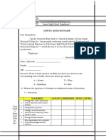 Leon Guinto Memorial College Survey