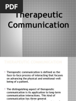 Therapeutic Communication Techniques Presentation