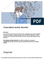 Generalized anxiety disorder ppt