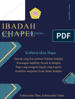 Ibadah Chapel: Sekolah Tinggi Teologi Bethesda - Bekasi