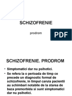 Schizofrenia Prodrom