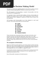 Decision Making Model