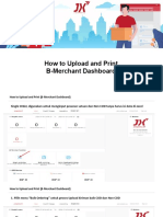 Dashboard B-Merchant Training Guide