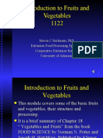 Introduction To Fruits and Vegetables 1122
