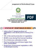 Post Harvest Management of Horticultural Crops: Dr.V.S.Yadav (9414459339) Prof. & Head