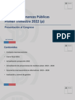 Chile Presentación Informe Finanzas Públicas Q1