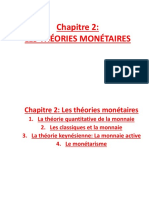 106DR9-chapitre II-les théories monétaires