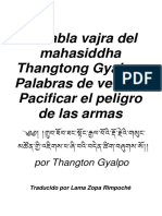 Pacificar El Peligro de Las Armas - T.Gyalpo