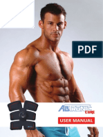 Abtronic™ Core Fitness Belt User Manual