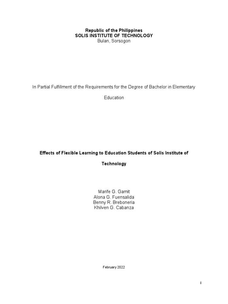 educational technology thesis