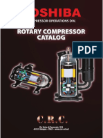 Toshiba Rotary Compressor Models for Various Applications