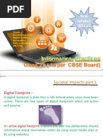 Class XII (As Per CBSE Board) : Informatics Practices