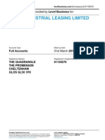 W. & G. Industrial Leasing Limited: Annual Accounts Provided by Level Business For