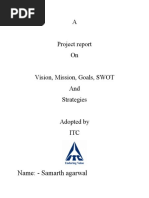 Swot Analysis of Itc