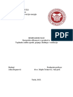 SKE - Adna Beganović-Energetska Efikasnost U Zgradarstvu. Toplinska Zaštita Zgrade, Grijanje, Hlađenje I Ventilacija