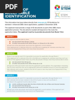 Dbs List of Acceptable Identification: WWW - Gov.uk