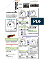 Normal Monitor Display Key "ON": - Moves Left - Moves Right - Selects Mode - Cancels Mode