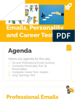 Professional Emails Personality and Careers - Hyperdoc 1