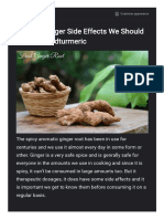 6 Worst Ginger Side Effects We Should Know ! - Wildturmeric - Reader Mode
