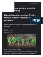 8 Herbs That Can Soothe A Headache Without Painkillers - Reader Mode