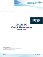 GALILEO Quick Reference French 2009